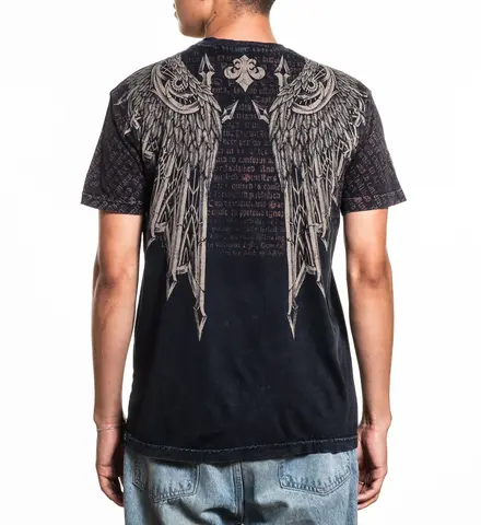 Affliction | Футболка мужская Skyward Crown Tee A29535B сзади