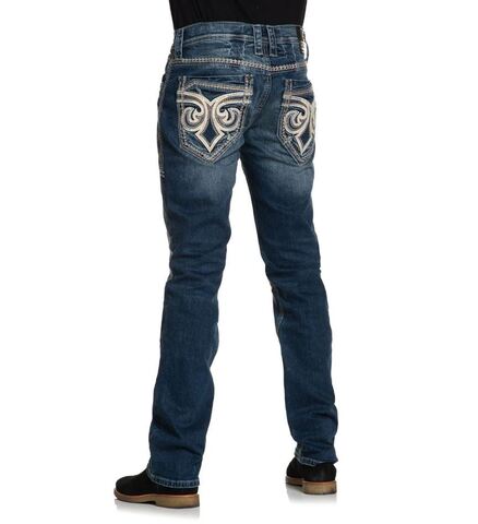 Affliction | Джинсы мужские Ace Mateo 110SS251 слева сзади