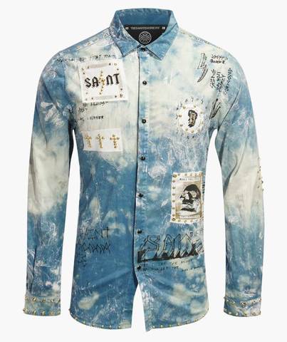 Рубашка CONCERT TRUCKER BUTTON UP TS2849 The Saints Sinphony