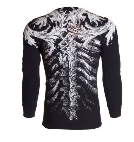 Xtreme Couture | Пуловер мужской PERSIMMON X1452 от Affliction спина