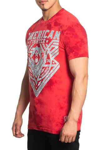 American Fighter | Футболка мужская FALLBROOK FM13615 от Affliction левый бок