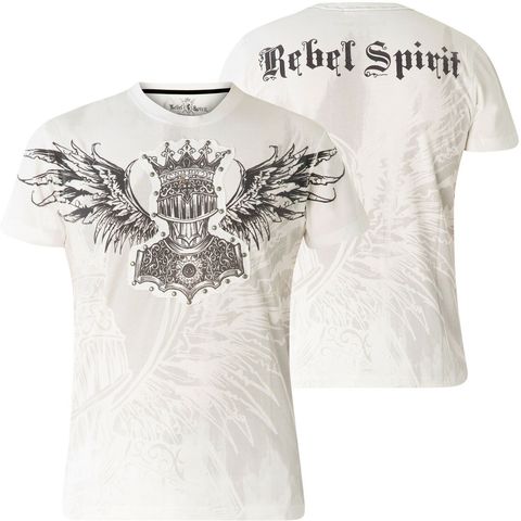 Rebel Spirit | Футболка мужская SSK121291 перед и спина
