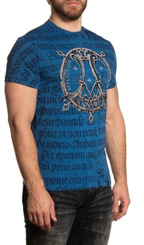 Affliction | Футболка мужская WOVEN A23306 правый бок