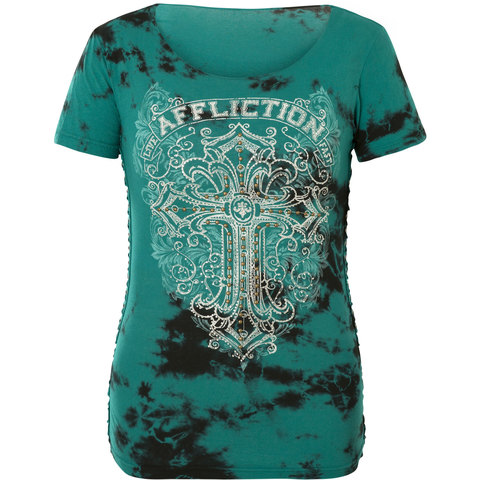 Affliction | Футболка женская SAINT GERMAIN AW21792 перед