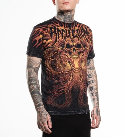 Affliction | Футболка мужская Electric Storm Tee A26649 справа