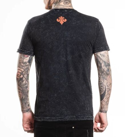 Affliction | Футболка мужская Electric Storm Tee A26649 сзади