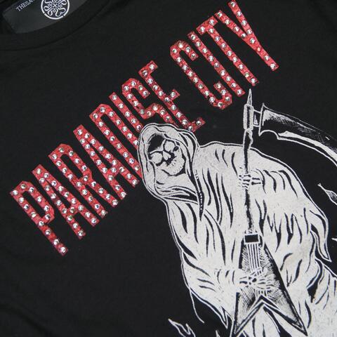 The Saints Sinphony | Футболка мужская PARADISE CITY REAPERS BLACK STN001 принт спереди