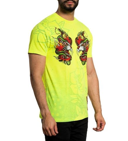 Affliction | Футболка мужская Fire Guide Tee A26040 справа