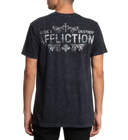 Affliction | Футболка мужская Signify Tee A27790 сзади