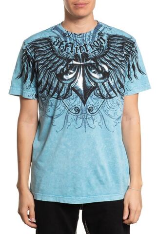 Affliction | Футболка мужская Ice Blade Tee A26422 перед