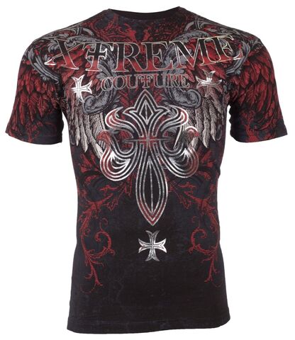 Xtreme Couture | Футболка мужская BOLD CIPHER X1909I от Affliction перед