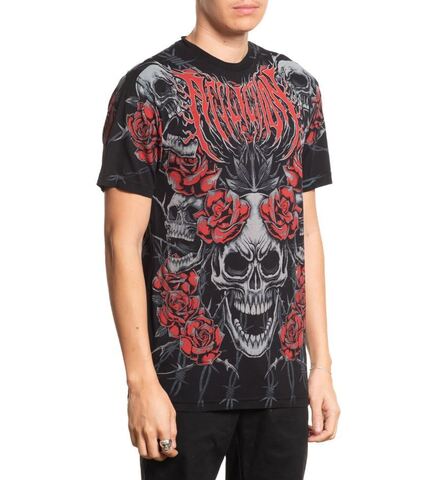 Affliction | Футболка мужская Bloodletter Tee A27861 справа