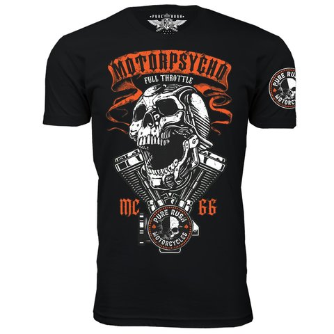 Футболка FULL THROTTLE Black Rush Couture. Made in USA