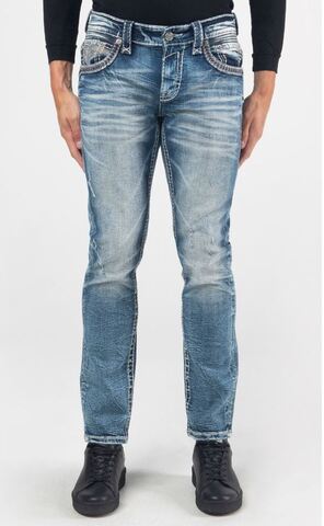 Rock Revival | Джинсы мужские DUKE A205 ALT STRAIGHT 32" RP3646A205R перед