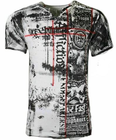 Affliction | Футболка мужская VALUE ROAD CREW A22087I перед