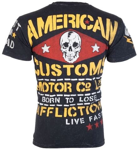 Affliction | Футболка мужская Motor CO LTD A5972 сзади