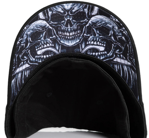 Affliction | Бейсболка Ice Inferno Hat A26502 изнутри