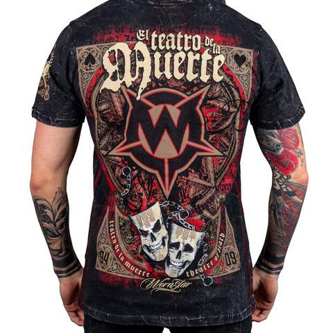 Wornstar | Футболка мужская MUERTE TEE W0061 спина