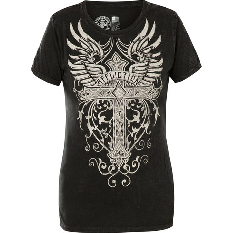 Affliction | Футболка женская MATHILDA AW20897 перед
