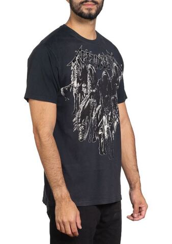 Affliction | Футболка мужская BLACK NIGHT Black A26366 справа