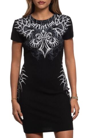 Платье Skeleton Dress Affliction