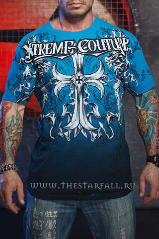Xtreme Couture | Футболка мужская Follow X1042 от Affliction перед