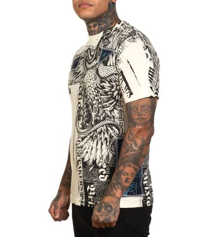 Affliction | Футболка мужская Manchester Brass Tee A26403 слева