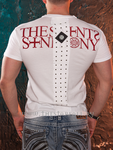 The Saints Sinphony | Футболка мужская CROWN OF HEARTS TS2629 спина