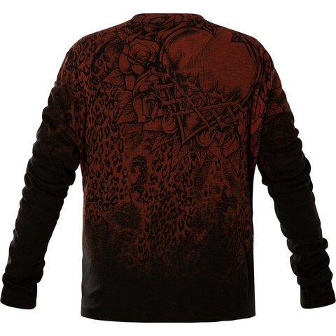 Affliction | Пуловер женский Norma Rose AW25390 сзади