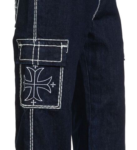 Affliction | Джинсы  мужские Wide Leg Cargo Jeans 110WL207 карман справа