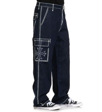 Affliction | Джинсы  мужские Wide Leg Cargo Jeans 110WL207 справа