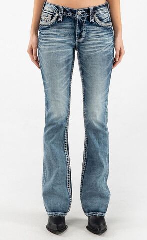 Rock Revival | Джинсы женские RUZA B202 BOOT RP2902B202 перед