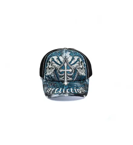 Affliction | Бейсболка мужская Charred Martyr Hat A29879 сверху