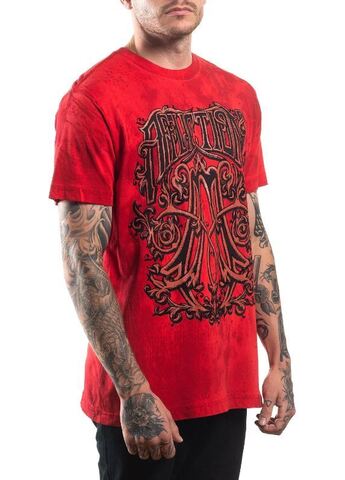 Affliction | Футболка мужская BIRKSHIRE Red A24489 справа