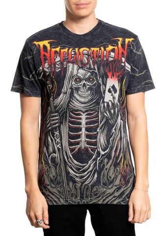 Футболка двусторонняя Cursed Fate Reversible Tee Affliction