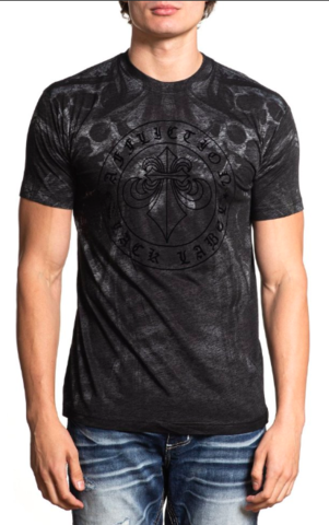Affliction | Футболка мужская CROWN SCREAM A21721 перед