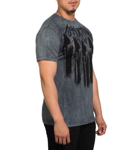 Affliction | Футболка мужская Foreboding Tee A26071LCRV справа