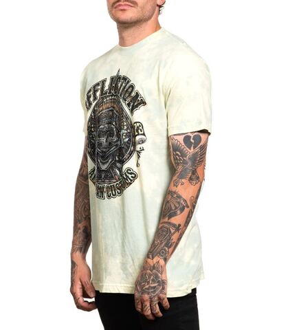 Affliction | Футболка мужская AC OUTLAW STEEL A25481 слева