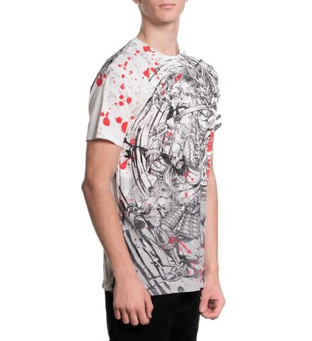 Affliction | Футболка мужская Akita Blood Tee A28290 справа