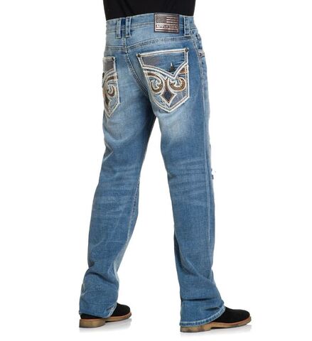 Affliction | Джинсы мужские Blake Luke 110RS309 справа сзади