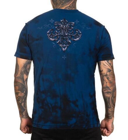 Affliction | Футболка двусторонняя мужская AC Rebel Spirit Tee A26349 обратная сторона сзади