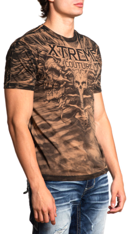 Xtreme Couture | Футболка мужская Charred Remains X1928 от Affliction правый бок