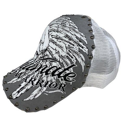 Rush Couture | Бейсболка мужская ULTIMATE WARRIOR SNAP HAT Grey RC159 левый бок
