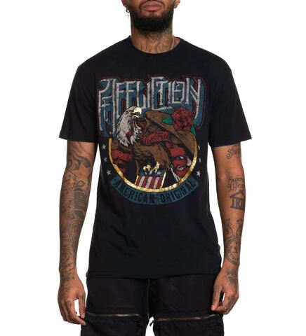 Affliction | Футболка двусторонняя мужская Kennebec Tee A26347 перед