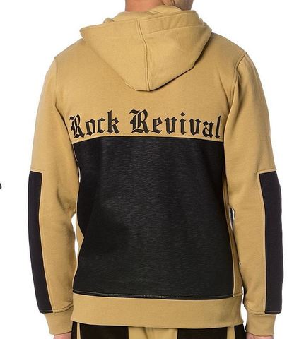 Rock Revival | Худи мужское FCE6281 коричневое