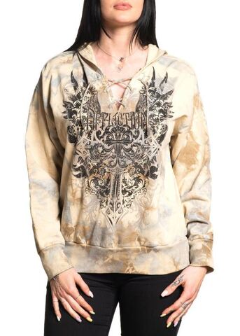 Худи женское Affliction CASPIAN MANOR AW26147