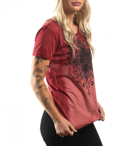 Affliction | Футболка женская AMBER CREEK AW24573 правый бок