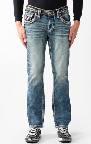 Rock Revival | Джинсы мужские NEIL A200 ALT STRAIGHT 32" RP3662A200R перед